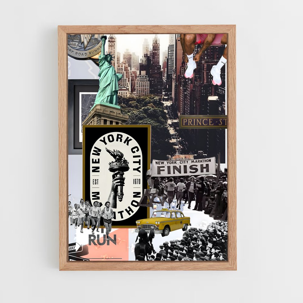 Poster Time to Run – affiche Athlétisme (vue 4)